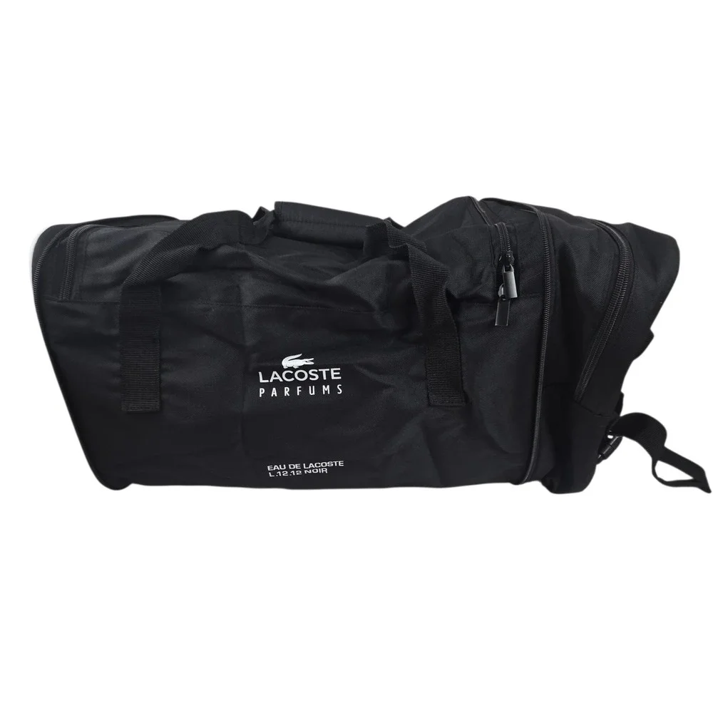 Lacoste Parfums Eau de Lacoste L.12.12 Noir Collapsible 2-in-1 Duffle Backpack